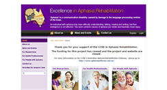 Desktop Screenshot of ccreaphasia.org.au